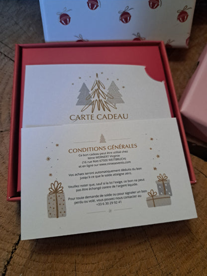 CARTE CADEAUX BOUTIQUE 10€